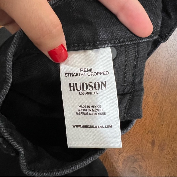 SALE! Hudson Remi Straight Cropped Jeans Size 26 - Picture 6 of 10